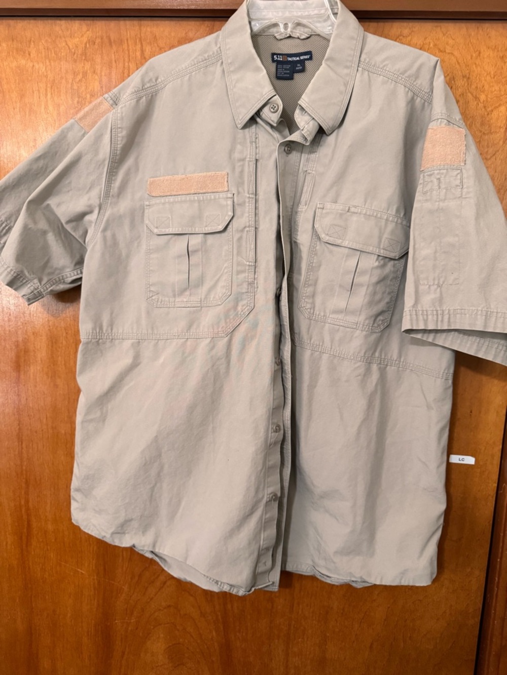 Men's 511 Tactical Shirt X-Large Regular Khaki Short Sleeve